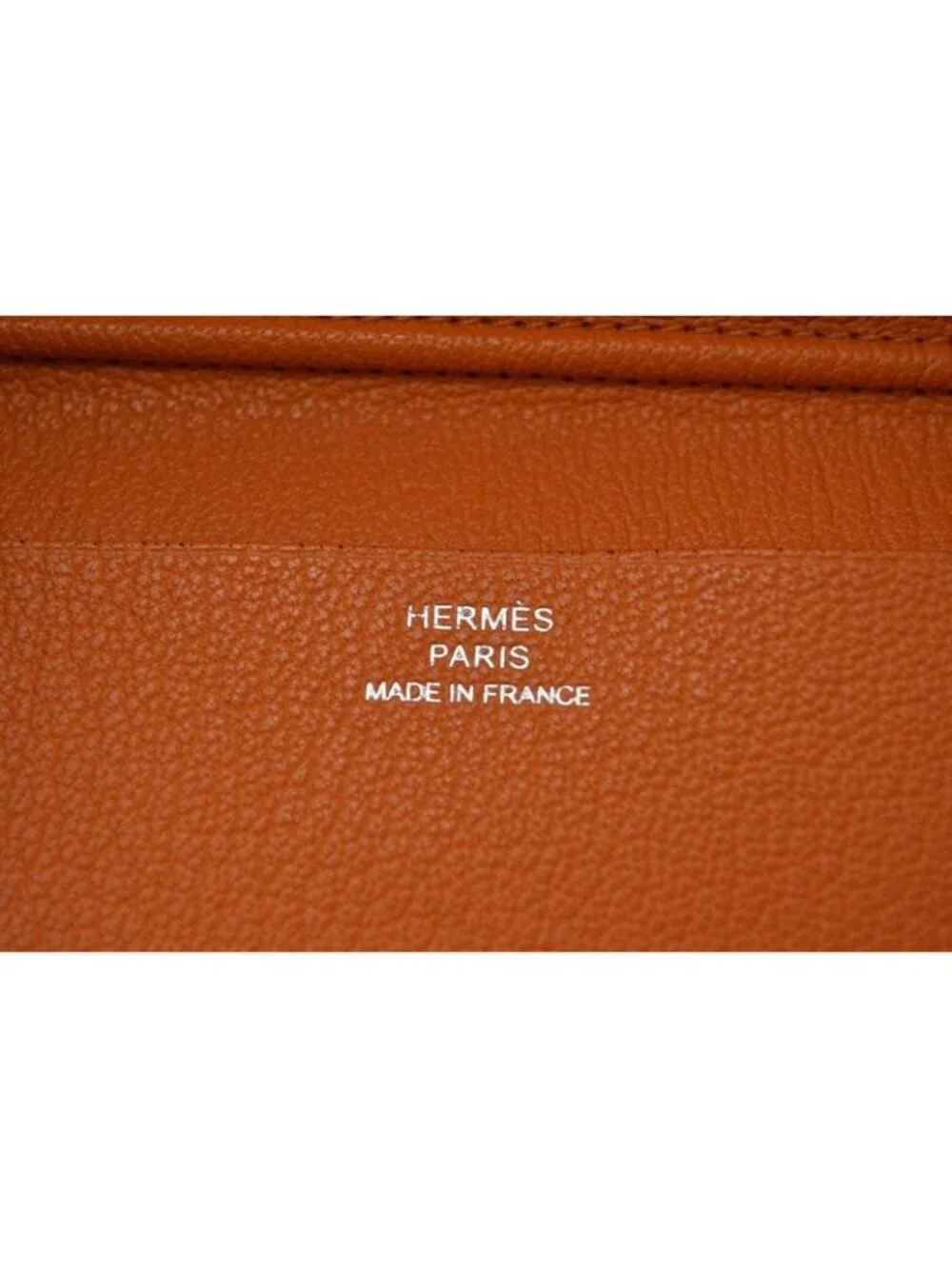 Hermes Agenda Notebook Cover Diary Chevre Orange